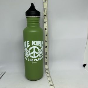 VICTORIA'S SECRET PINK KLEAN KANTEEN 27oz STAINLESS WATER BOTTLE SOFT PINE GREEN